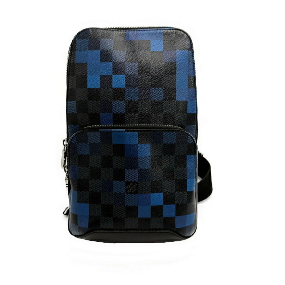 Louis Vuitton Body Bum Crossbody bag Graphite Black Pixel Avenue Sling Black
